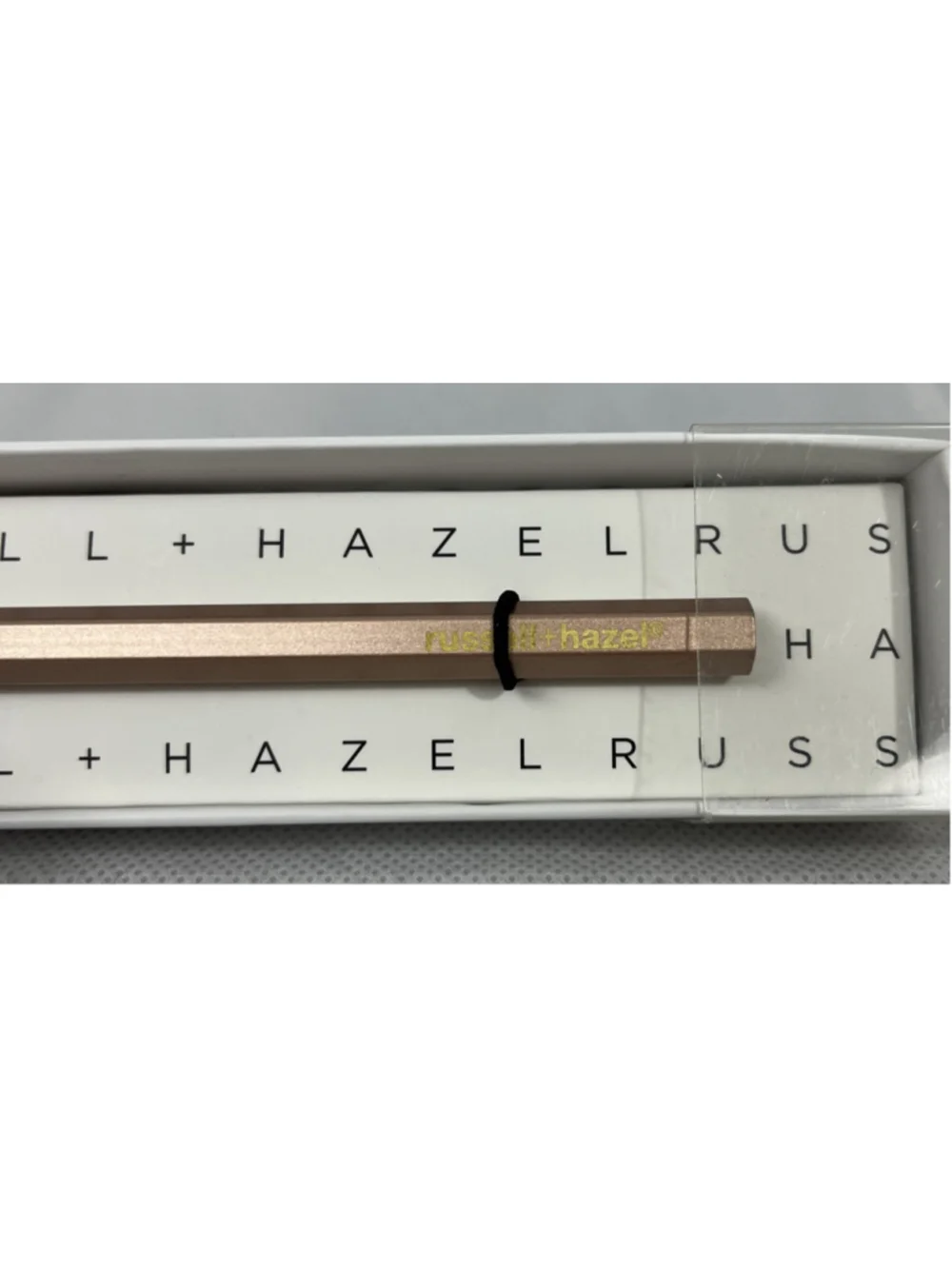 Russell + Hazel Gold Rose Gold Rollerball Pen • New In Original Box Magnetic